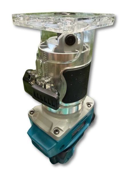 Фрезер Krafftec Germany 48v ручний кромковий до 30 мм Фрезер для кромки безщітковий Фрезер для дерева з набором фрез 3063962377 фото