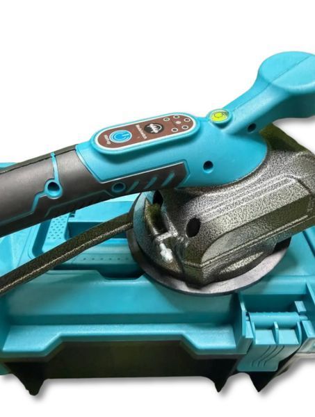 Акумуляторна віброприсоска Krafftec Germany 48V 6Ah для плитки діаметр 130 мм професійна вібраційна присоска Німеччина 3063962379 фото