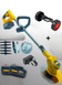 Тример для трави DeWalt 48V безщітковий 8 насадок Акумуляторний тример ручний з 2 акб Тример садовий 2962171837 фото 1
