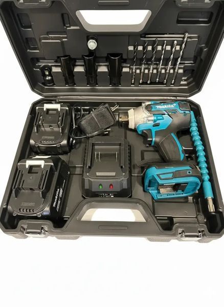Акумуляторний потужний гайковерт Makita 48v 6 Ah з інструментами Гайковерт електричний професійний 2892000548 фото
