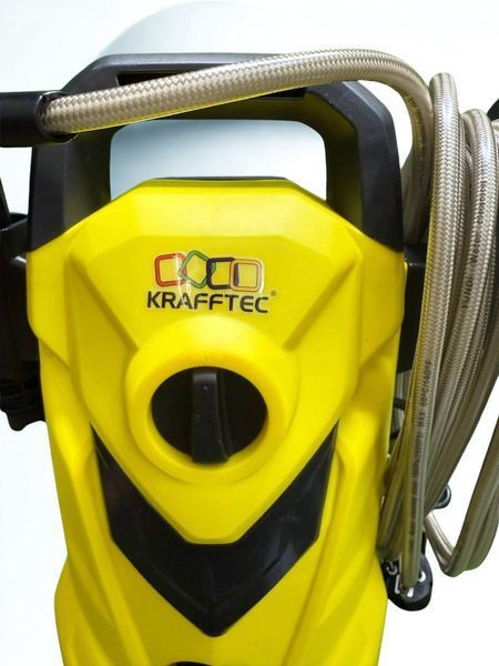 Мийка високого тиску Krafftec 230 бар автомийка високого тиску для будинку 480 л год апарат для миття авто 63536-764 фото