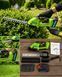 Акумуляторний кущоріз Krafftec 48V з 2 лезами Ножиці садові для стриження кущів 110/200 мм у кейсі 3055097519 фото 1